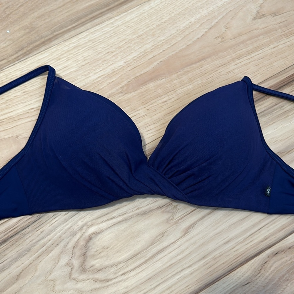 Like New Navy Bikini Top